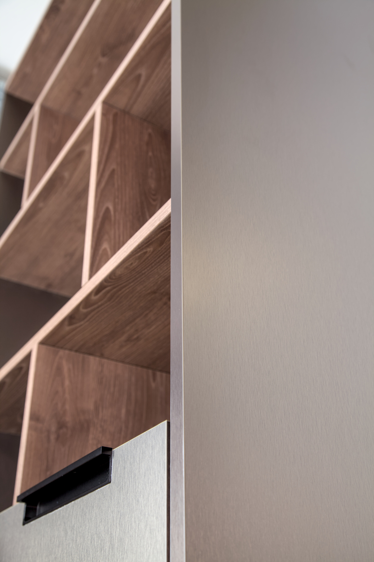 Libraries made of WoodSense and MetaLux