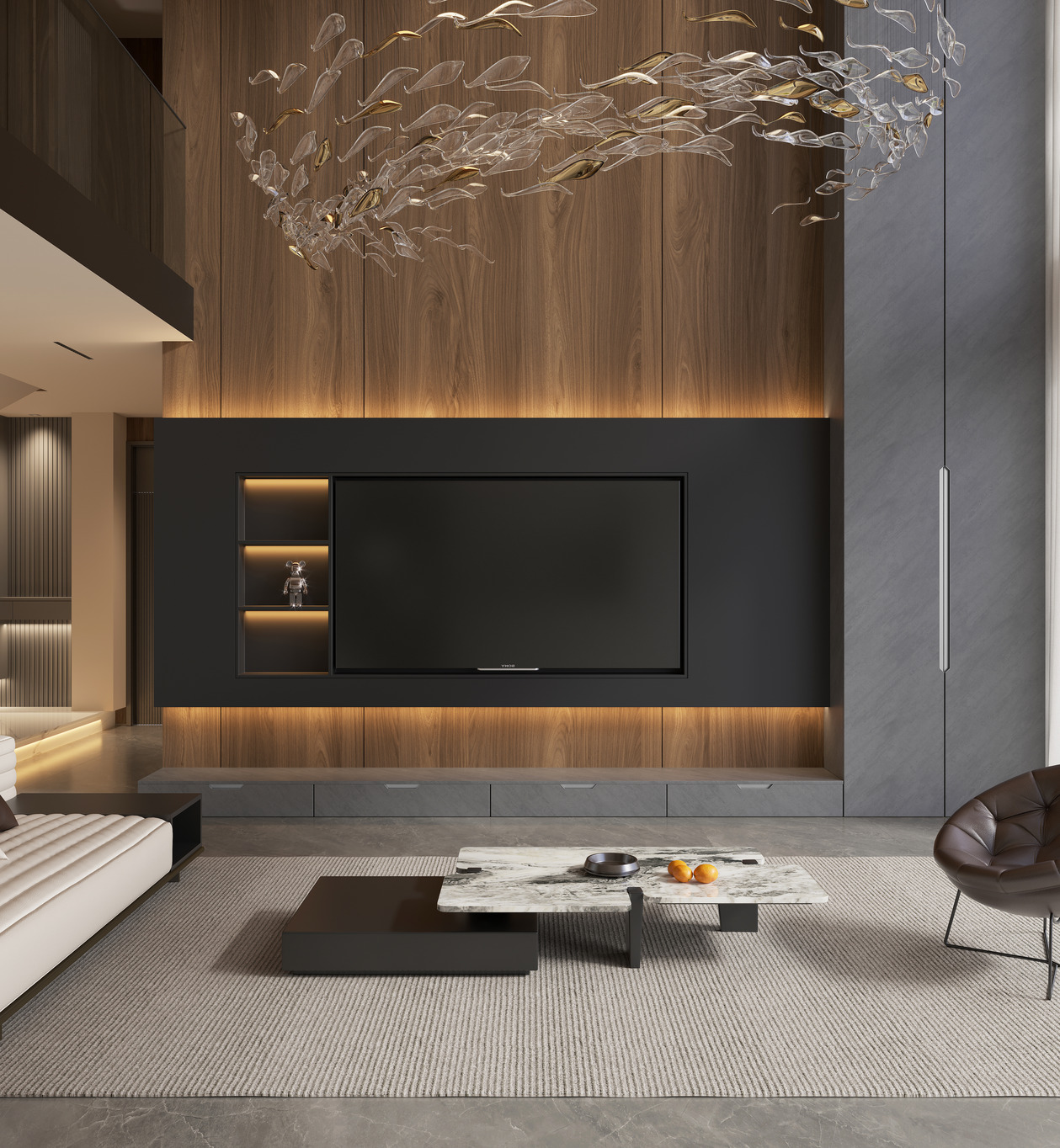 Elegant Contemporary Lounge